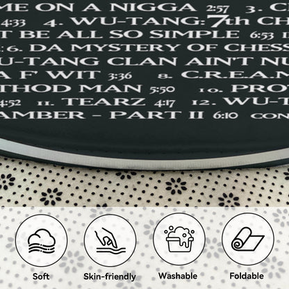 Wu-Tang Clan – Enter The Wu-Tang (36 Chambers) Album Music CD Round Rug