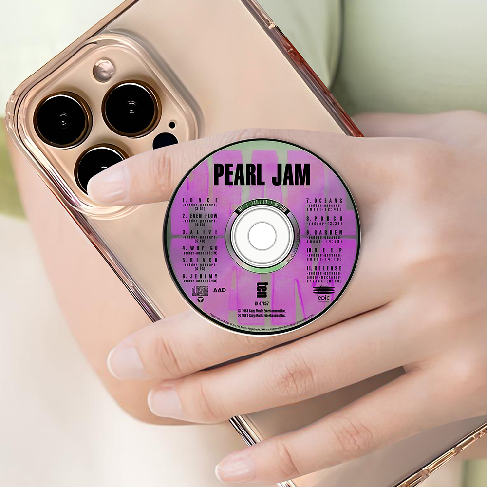 Ten CD Magnetic Phone Grip - Pearl Jam
