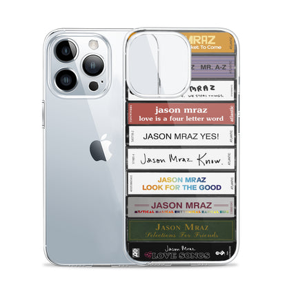 Jason Mraz Albums Cassette Collection Retro Phone Case
