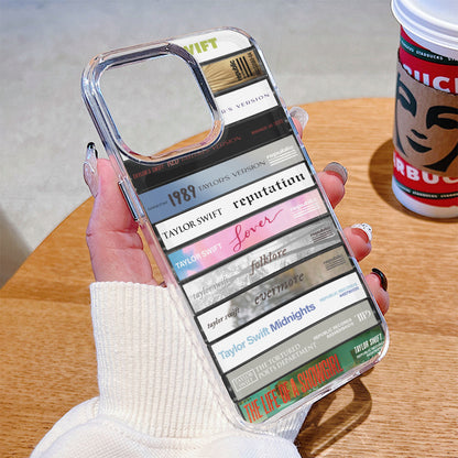 Taylor Swift Albums Cassette Collection Retro Phone Case (Taylor's Version)