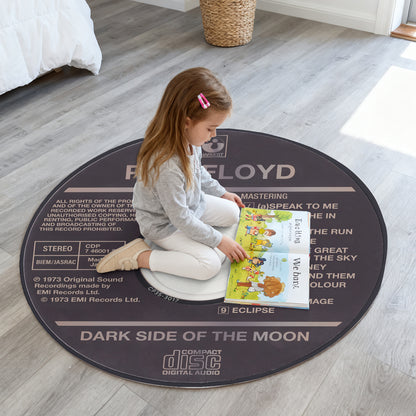 Pink Floyd - The Dark Side of the Moon Album Music CD Round Rug