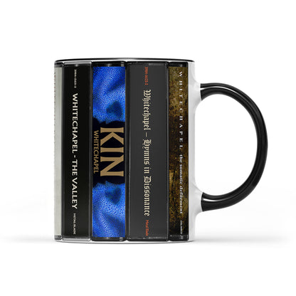 Whitechapel Albums Cassette Collection Retro Accent Mug