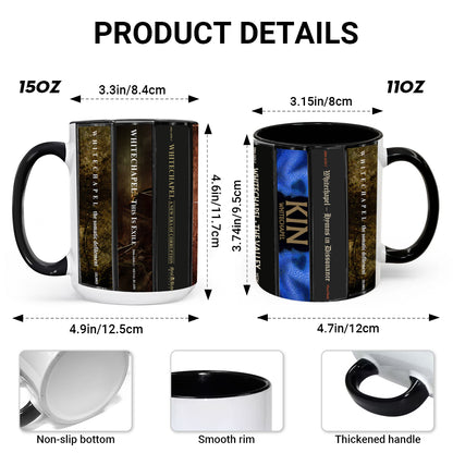Whitechapel Albums Cassette Collection Retro Accent Mug