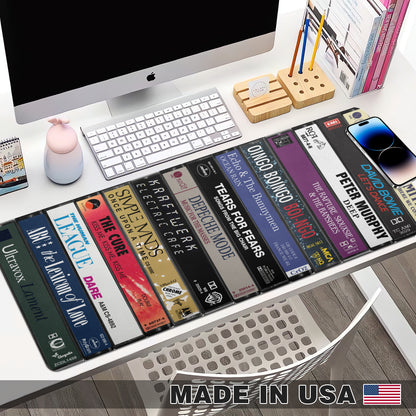 Custom Album Cassette Tape Desk Mat