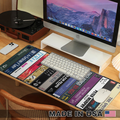 Custom Album Cassette Tape Desk Mat