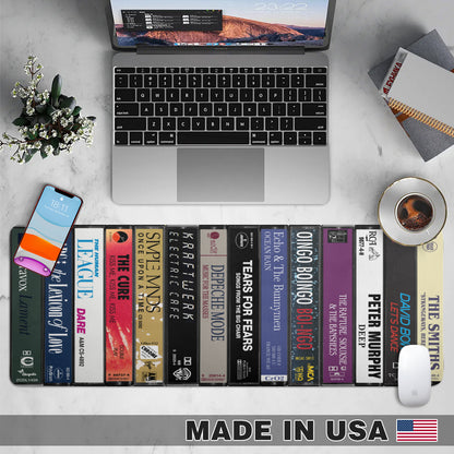 Custom Album Cassette Tape Desk Mat