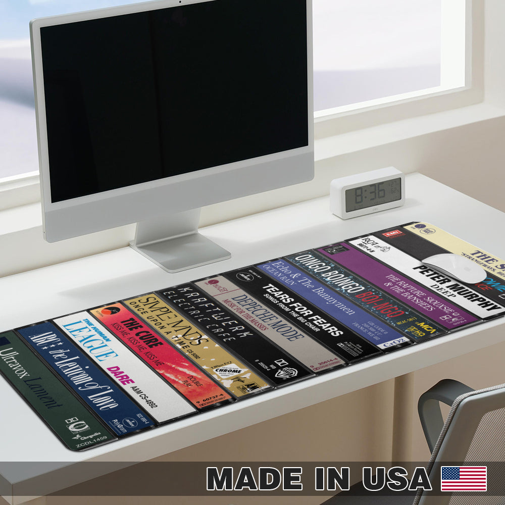 Custom Album Cassette Tape Desk Mat