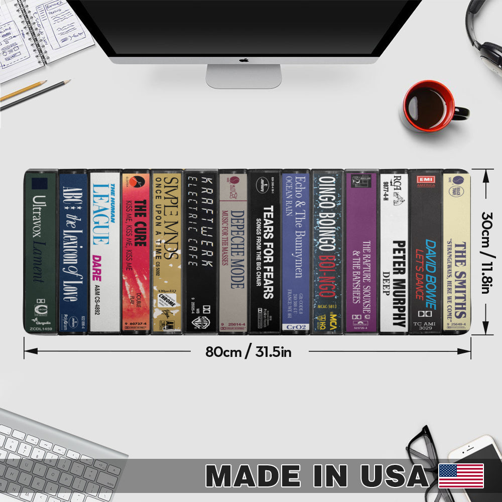 Custom Album Cassette Tape Desk Mat