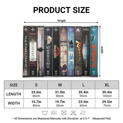 Steven Spielberg VHS Tape Movies Collection Indoor Rug