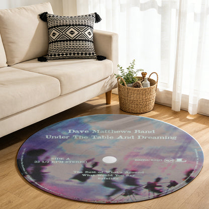 Dave Matthews Band - Under the Table and Dreaming Album Music LP Round Rug