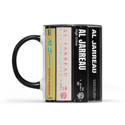 Al Jarreau Albums Cassette Collection Retro Accent Mug