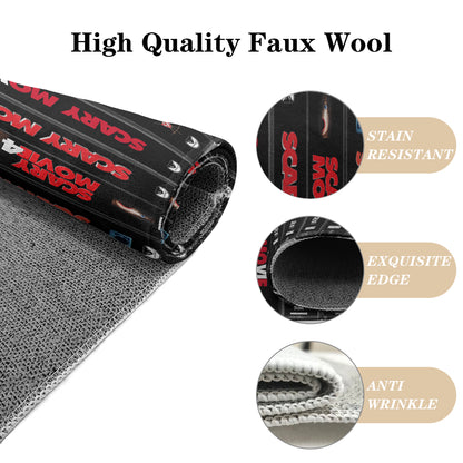 Scary Movie DVD Tape Movies Collection Indoor Rug