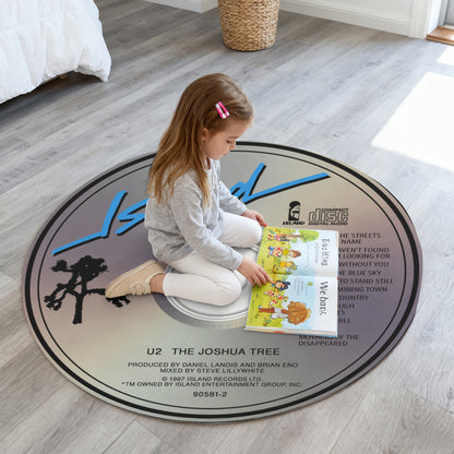 U2 – The Joshua Tree Album Music CD Round Rug