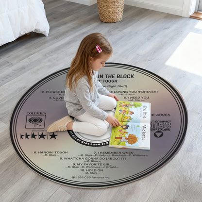 New Kids On The Block – Hangin' Tough Album Music CD Round Rug